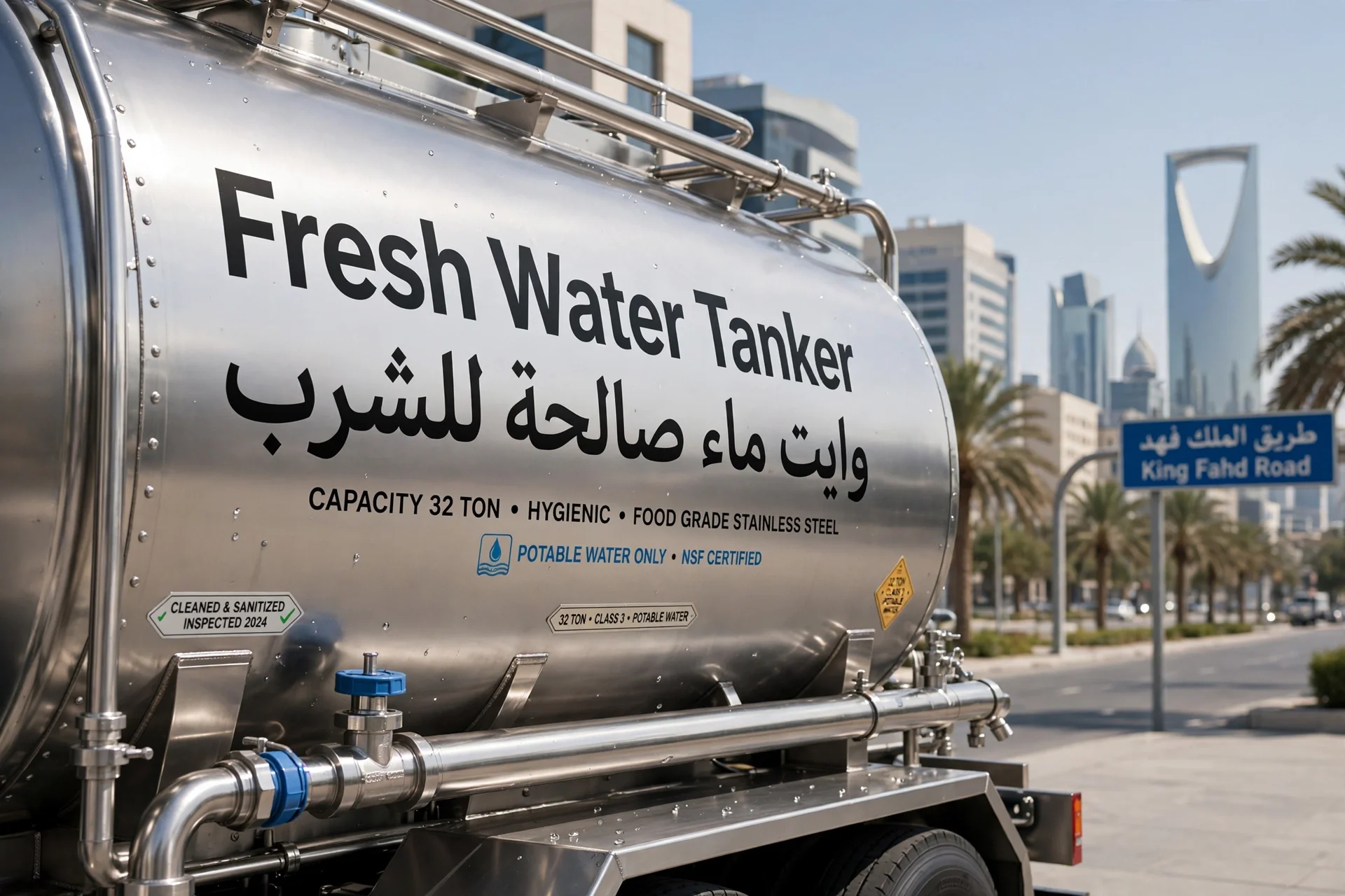 وايت ماء شمال الرياض حي الياسمين والنرجس - تعبئة خزان فيلا شمال الرياض